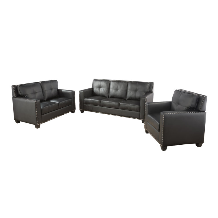 Red Barrel Studio® Antrina 3 Piece Standard Living Room Set Wayfair